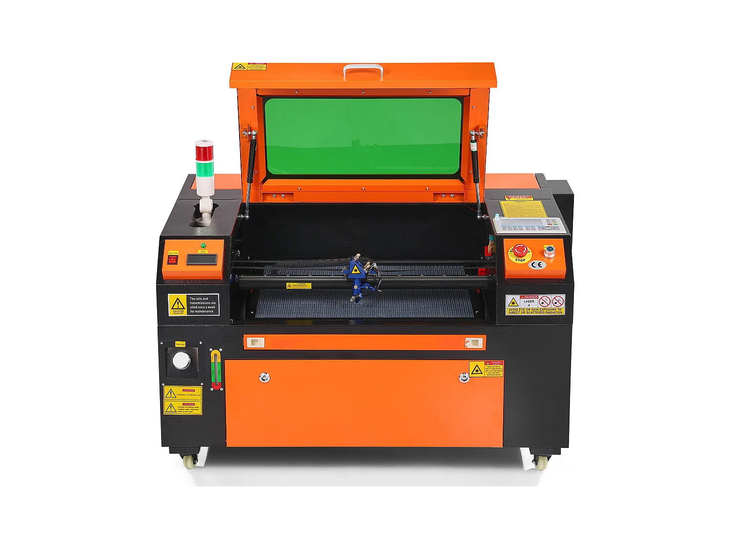 Graveur Laser, SucceBuy Graveur laser CO2 60 W 40 x 60 cm Machine de Gravure et D'impression