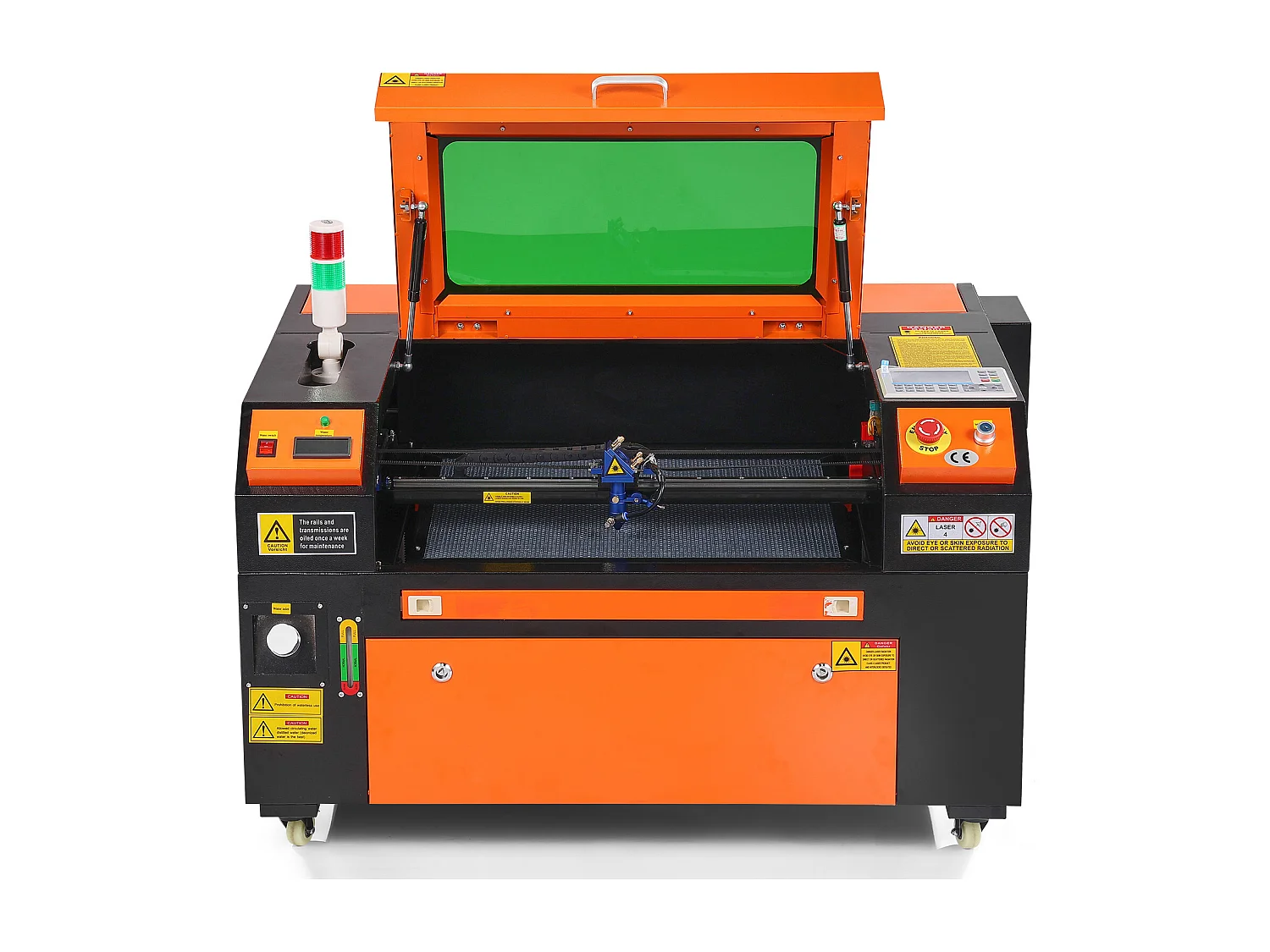 Graveur Laser, SucceBuy Graveur laser CO2 60 W 40 x 60 cm Machine de Gravure et D'impression