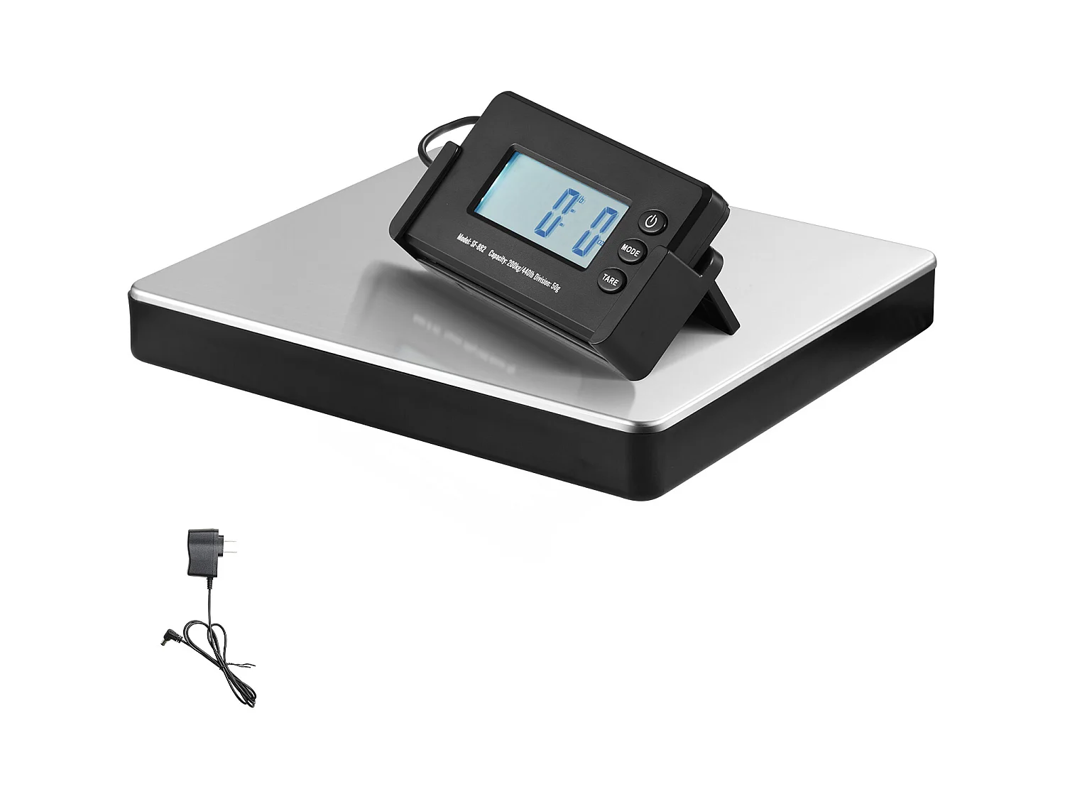 Balance d'Expédition Numérique SucceBuy 199.58 kg x 0.048 kg, AC/DC, Colis Postal LCD