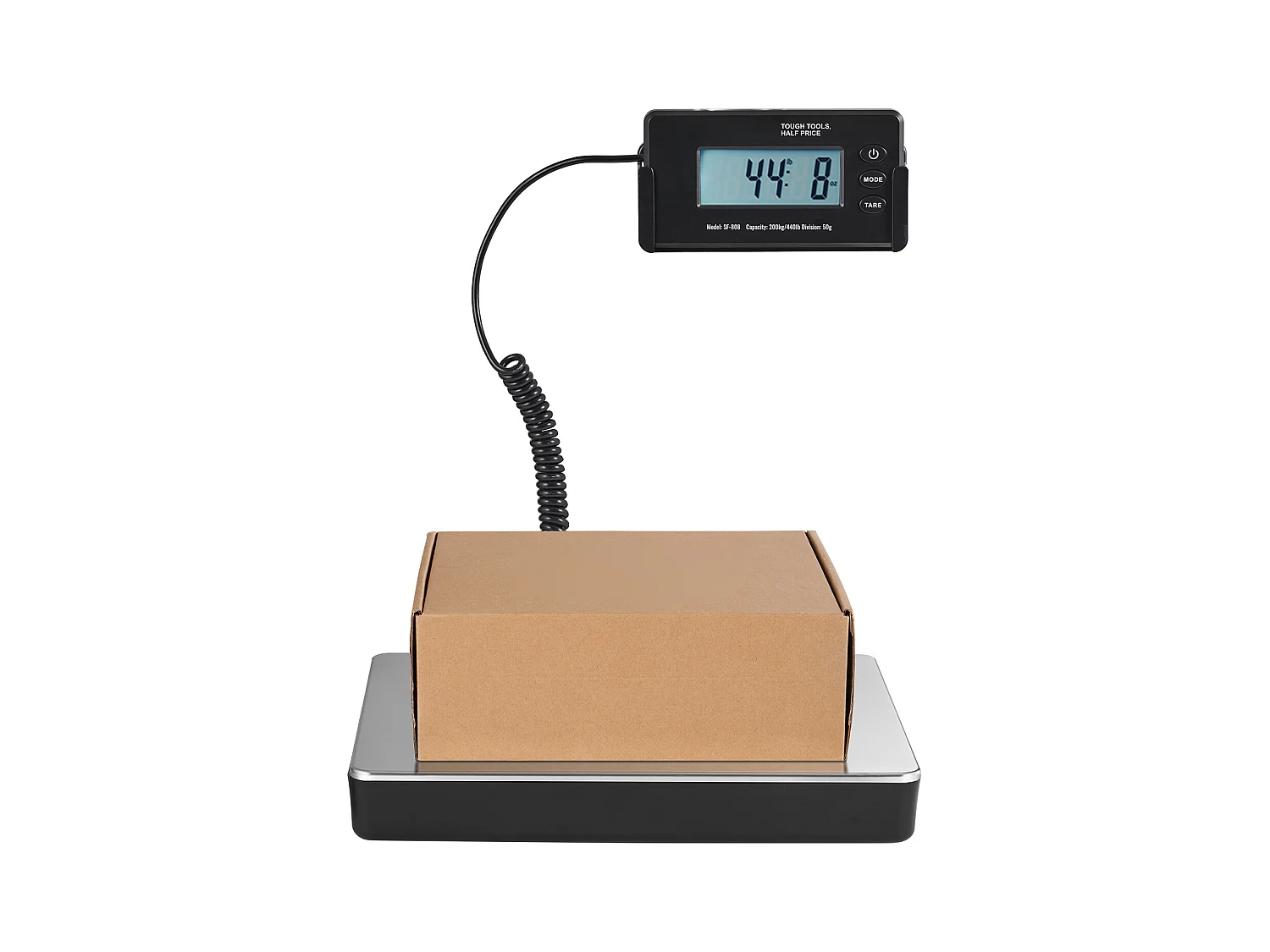 Balance d'Expédition Numérique SucceBuy 200 kg x 50 g, pour Bagages Maison Bureau de Poste Alimentation CA/CC