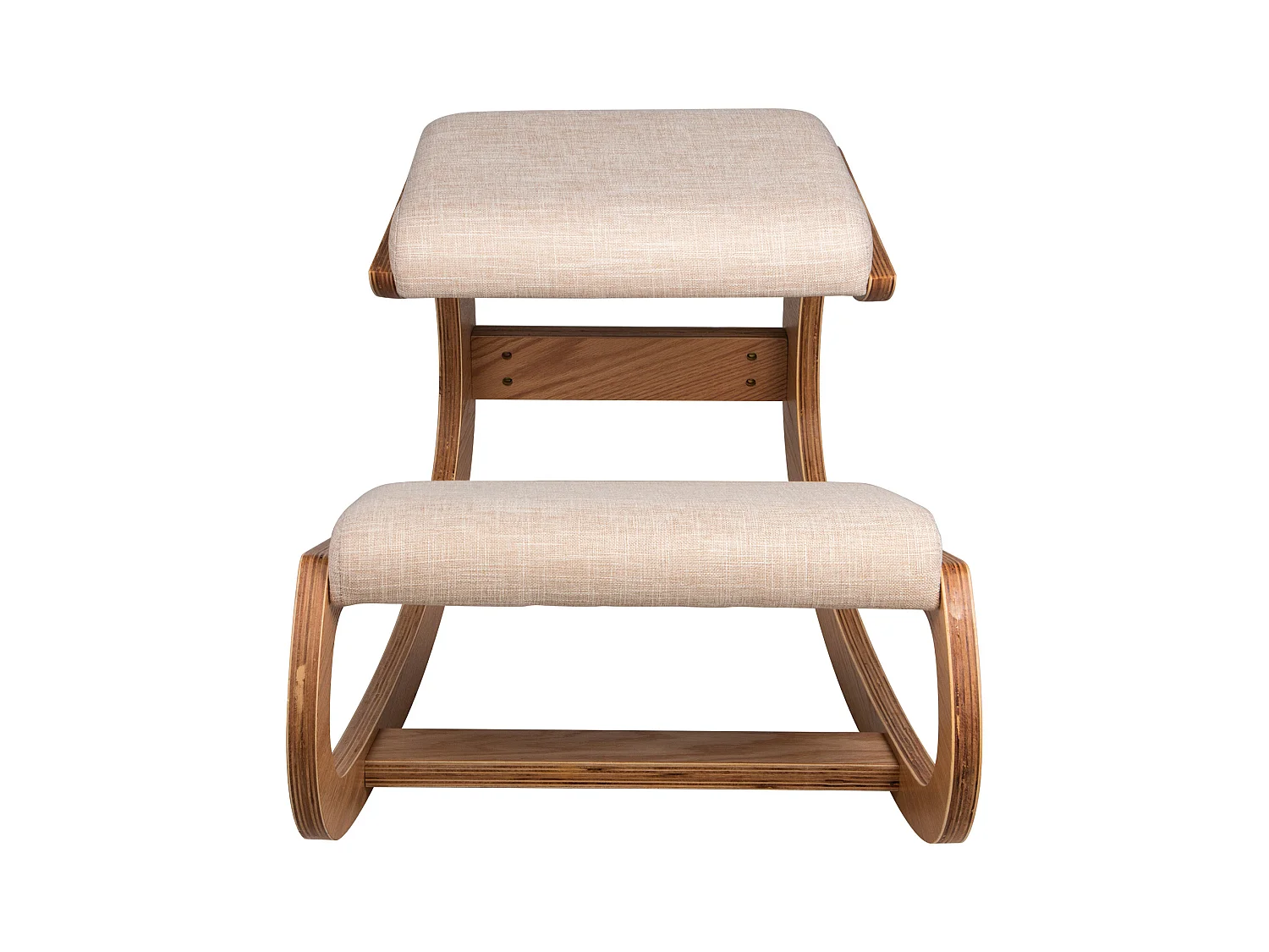 Tabouret Ergonomique - Siège Assis à Genoux, SucceBuy Tabouret en Bois Ergonomique à Genoux, à Bascule et Correcteur de Posture pour le Bureau et la Maison