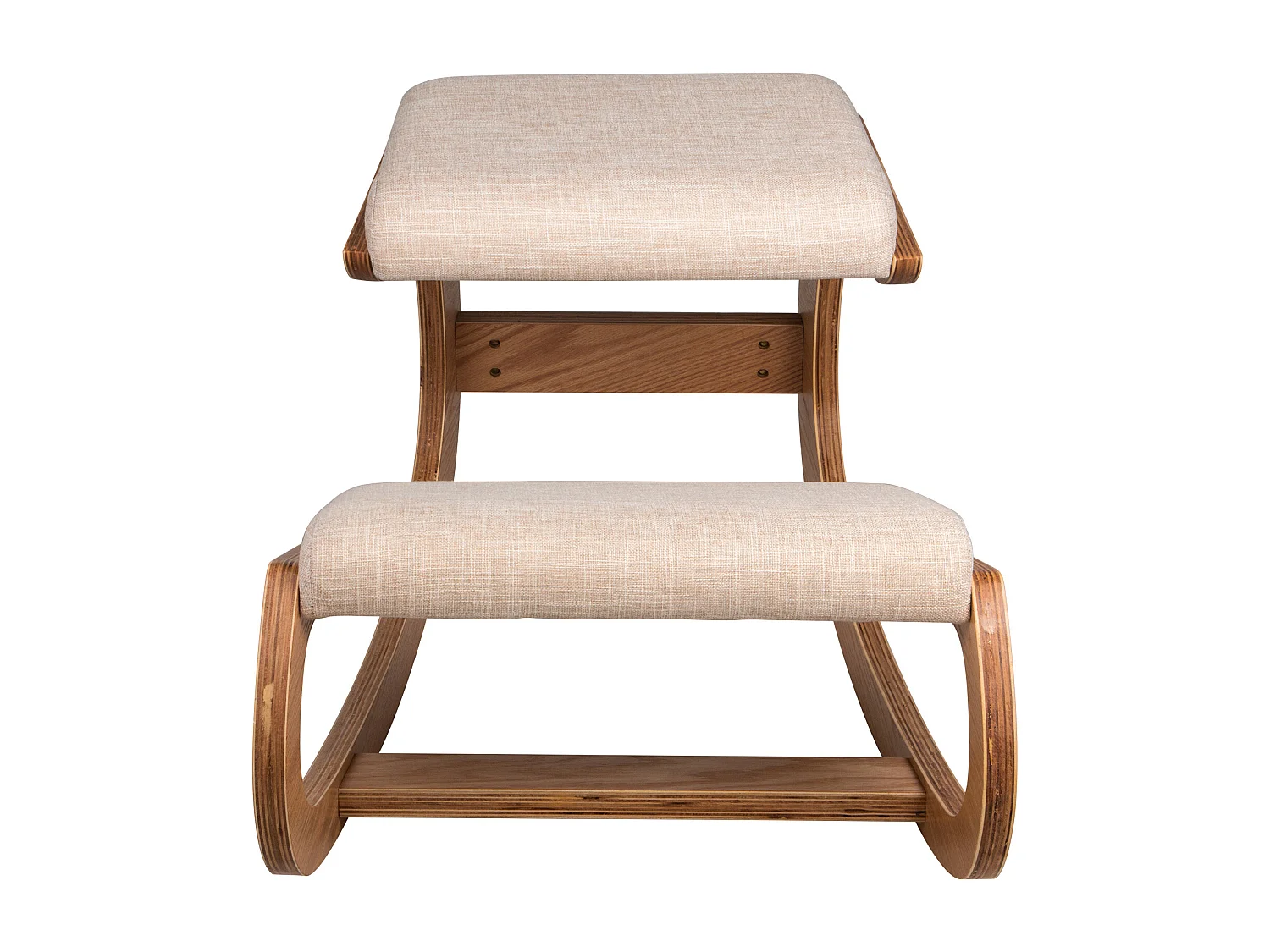 Tabouret Ergonomique - Siège Assis à Genoux, SucceBuy Tabouret en Bois Ergonomique à Genoux, à Bascule et Correcteur de Posture pour le Bureau et la Maison