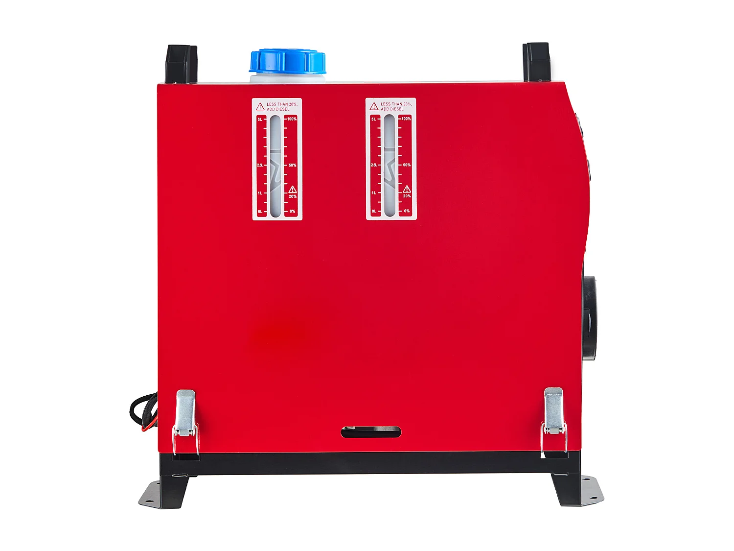 Scaldabagno ad Aria Diesel SucceBuy 12 V 5 kW con Schermo LCD per Camion, RV – 1 Uscita d'Aria, Nero