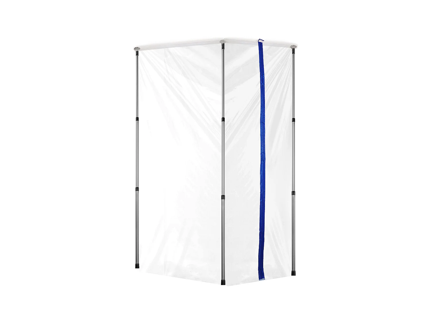 Barreira Anti-Pó SucceBuy de 304.8 cm – 4 Postes Telescópicos, para Uso Interno
