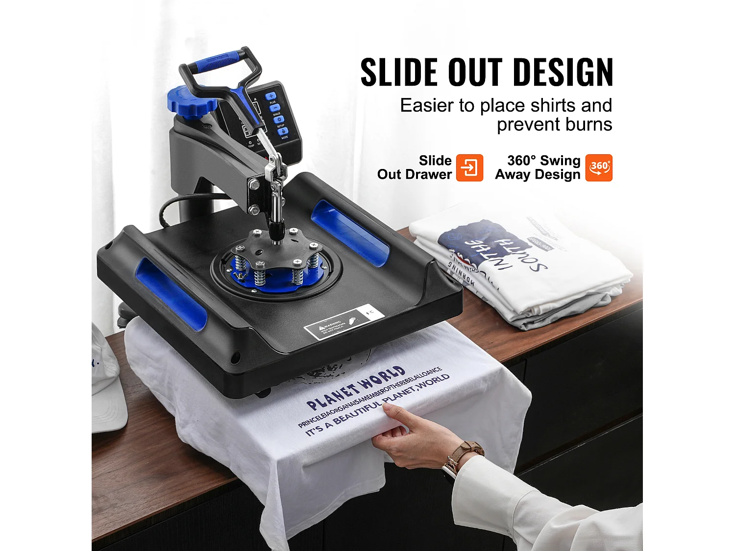 Stampa Termica 8 in 1 SucceBuy 38,1x38,1 cm di Personalizzazione DIY Indispensabile