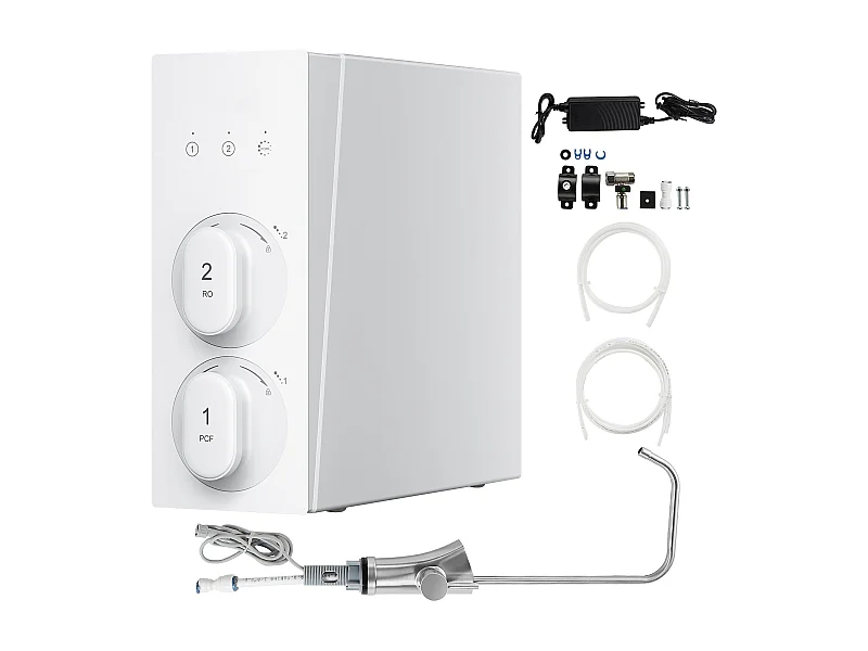 Filtre à Eau Sous Évier à Osmose Inverse Sans Réservoir SucceBuy 800 GPD 8 Étapes