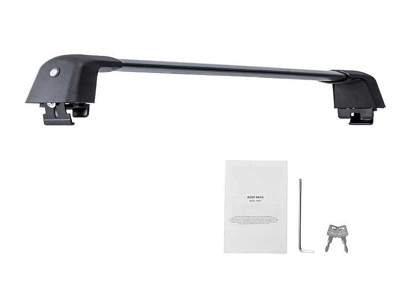 Dakdragers Voor Gegroefde Zijrails SucceBuy Max 136cm, Afsluitbaar, 90 kg Belasting