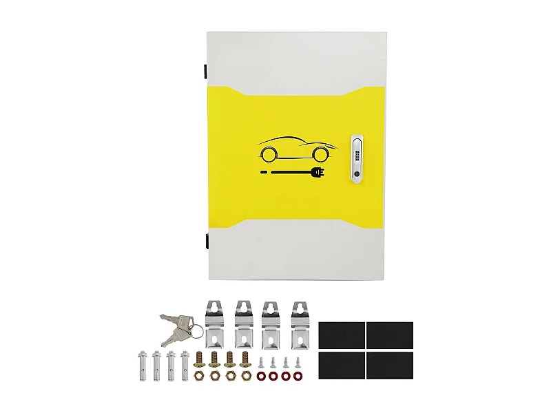 Tesla Home Charger Case met Buitenkabel SucceBuy 71,1 cm x 50,8 cm x 25,4 cm IP32 Waterdicht