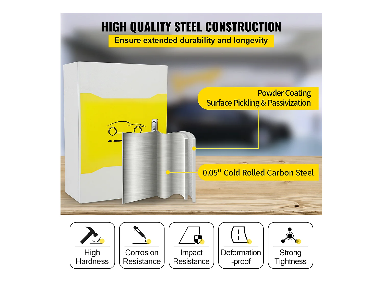 Boîtier de Chargeur Domestique SucceBuy Tesla avec Câble Extérieur 71.1cm x 50.8cm x 25.4cm IP32 Étanche