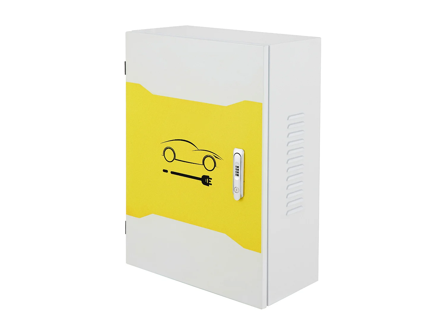 Boîtier de Chargeur Domestique SucceBuy Tesla avec Câble Extérieur 71.1cm x 50.8cm x 25.4cm IP32 Étanche