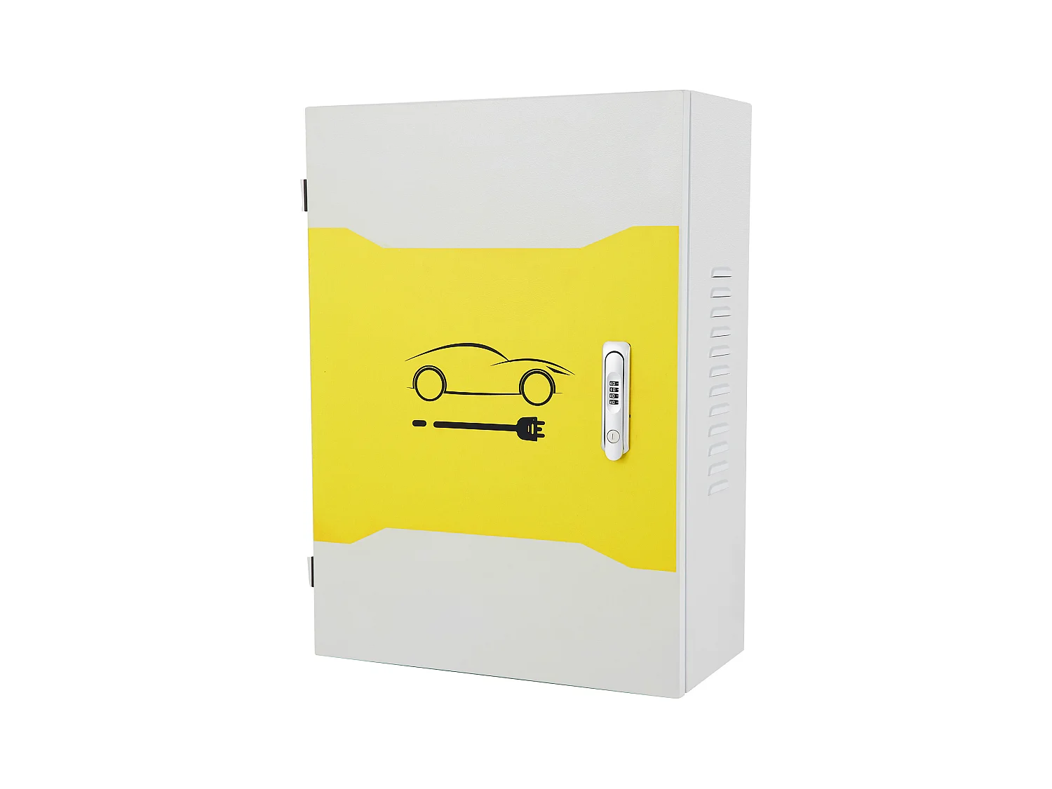 Boîtier de Chargeur Domestique SucceBuy Tesla avec Câble Extérieur 71.1cm x 50.8cm x 25.4cm IP32 Étanche