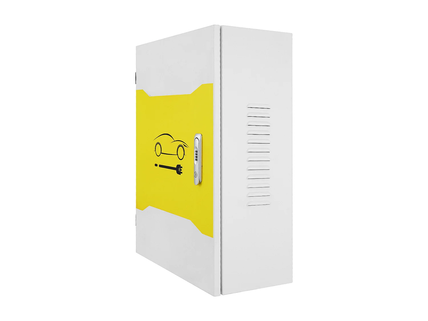 Boîtier de Chargeur Domestique SucceBuy Tesla avec Câble Extérieur 71.1cm x 50.8cm x 25.4cm IP32 Étanche