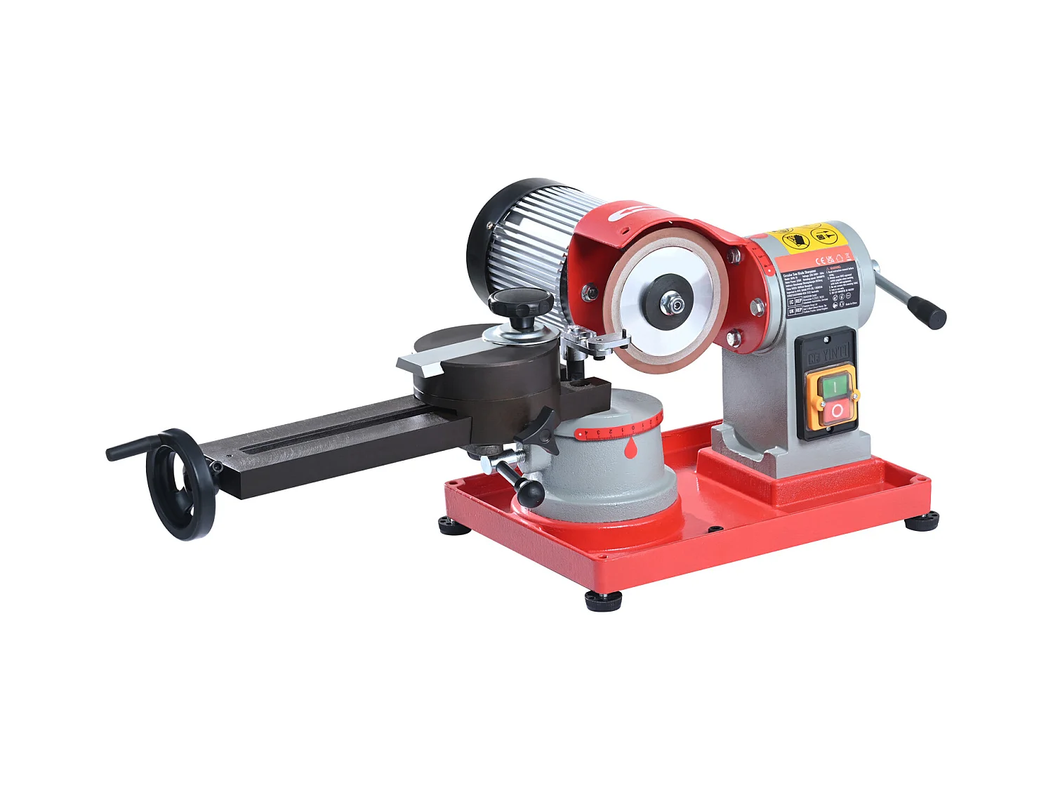 Affûteuse de Lame de Scie Circulaire SucceBuy 370 W 3600 tr/min, Meule de 12.7 cm