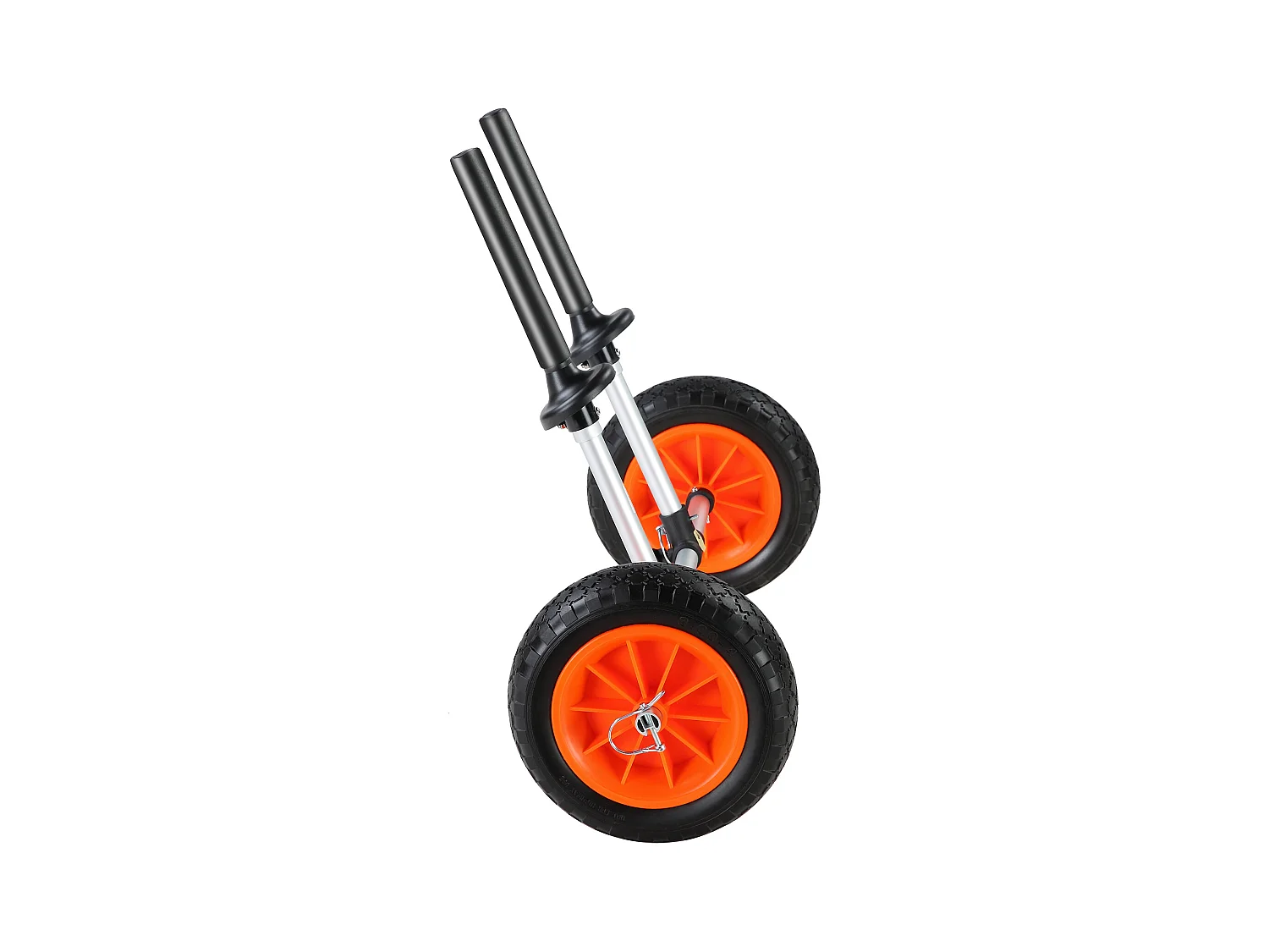 Chariot à Outils, SucceBuy Chariot de Kayak Réglable, Capacité de 127 kg, Porte-Canoë, Pneus de 25 cm