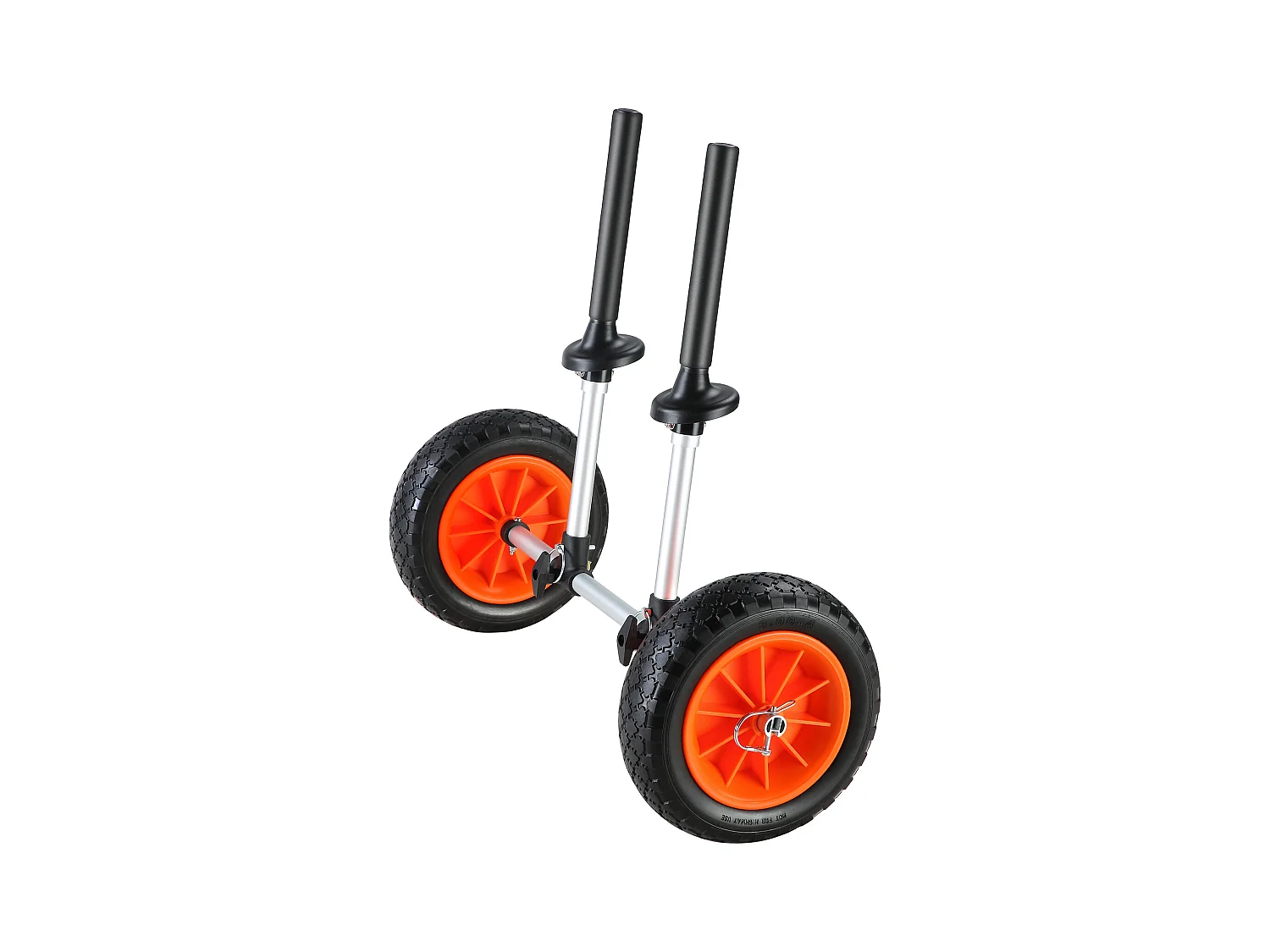 Chariot à Outils, SucceBuy Chariot de Kayak Réglable, Capacité de 127 kg, Porte-Canoë, Pneus de 25 cm