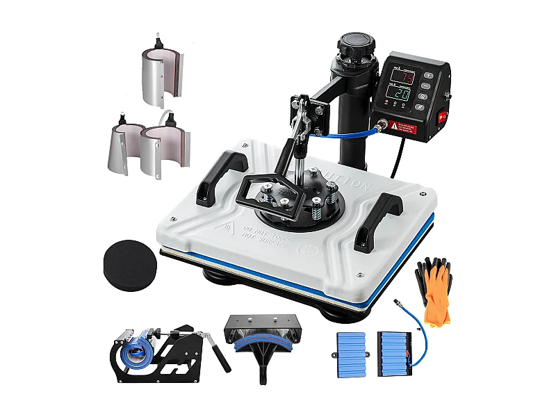 Presse à Chaud SucceBuy 10 en 1 30,48x38,1 cm Blanc