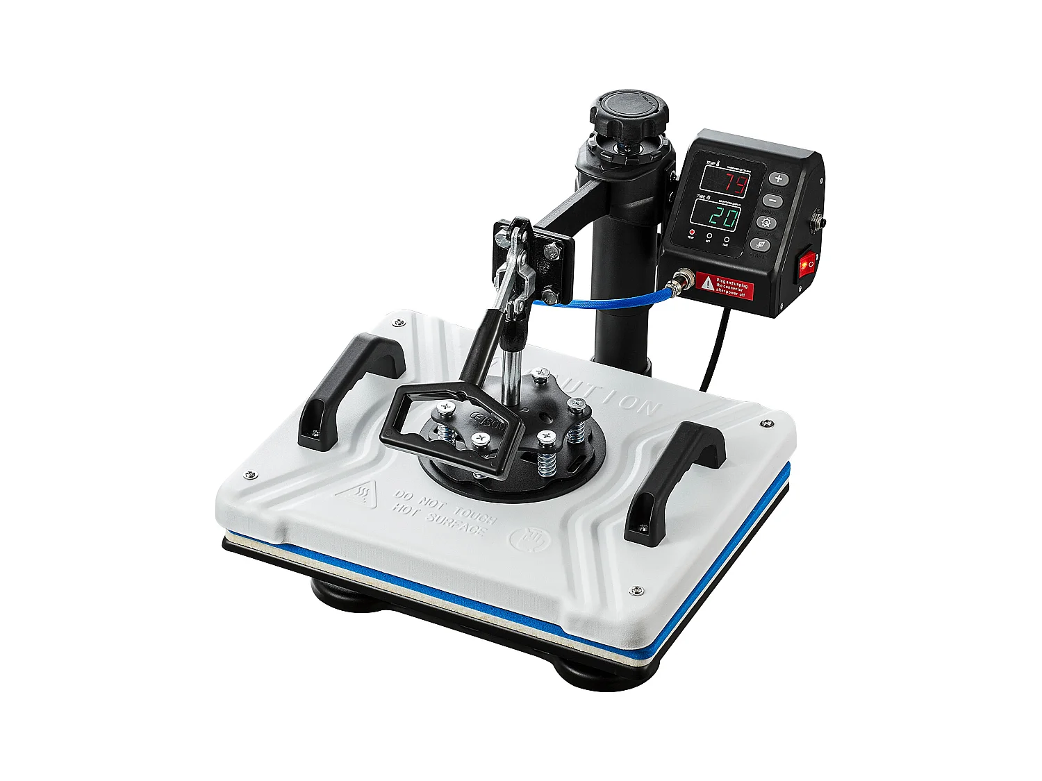 Heißprägegerät SucceBuy 10-in-1 30,48x38,1 cm Weiß