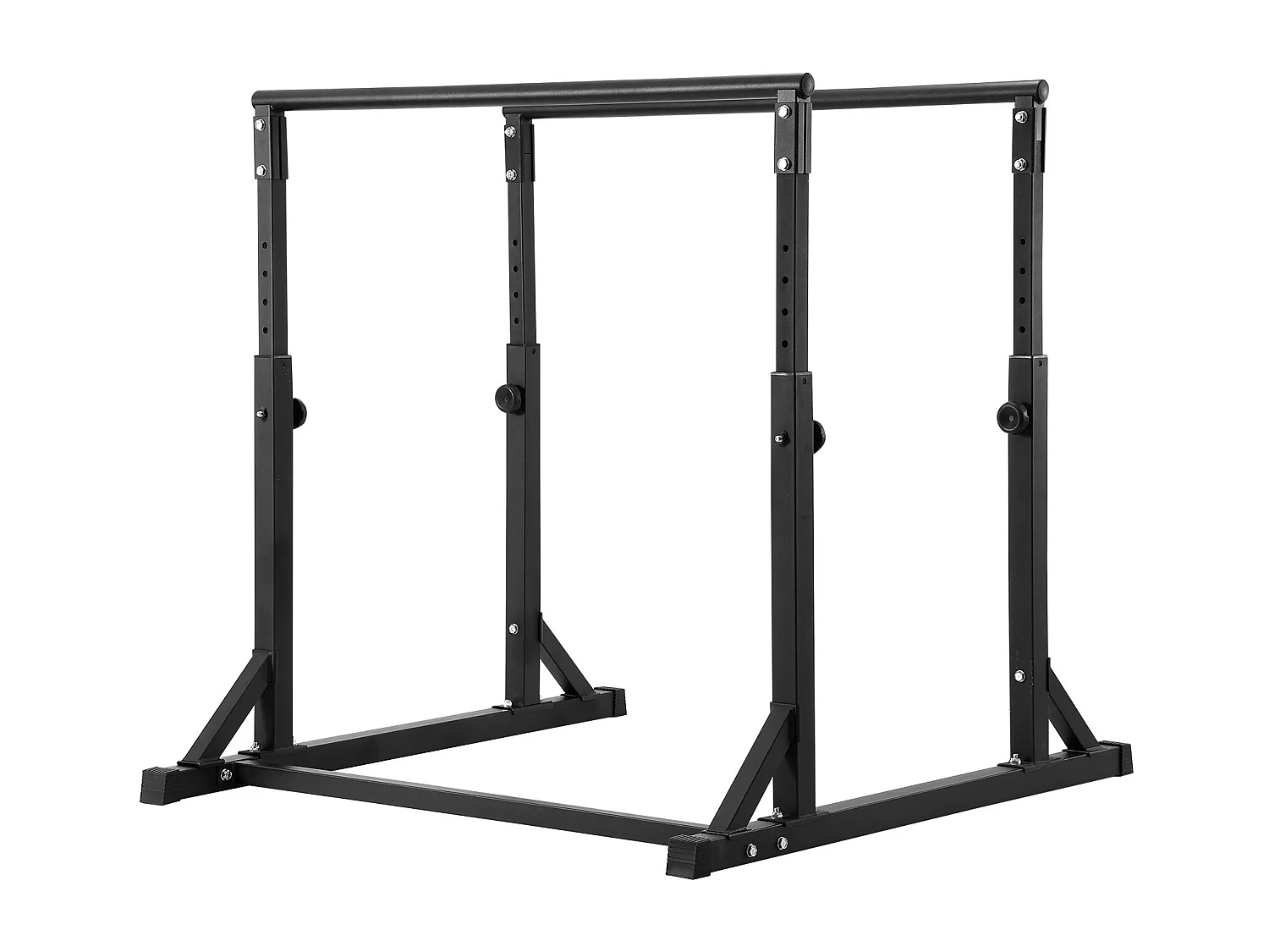 Barre Dips SucceBuy Dip Bar, Capacité de 363KG, Hauteur Réglable, Station D'Entraînement Musculaire