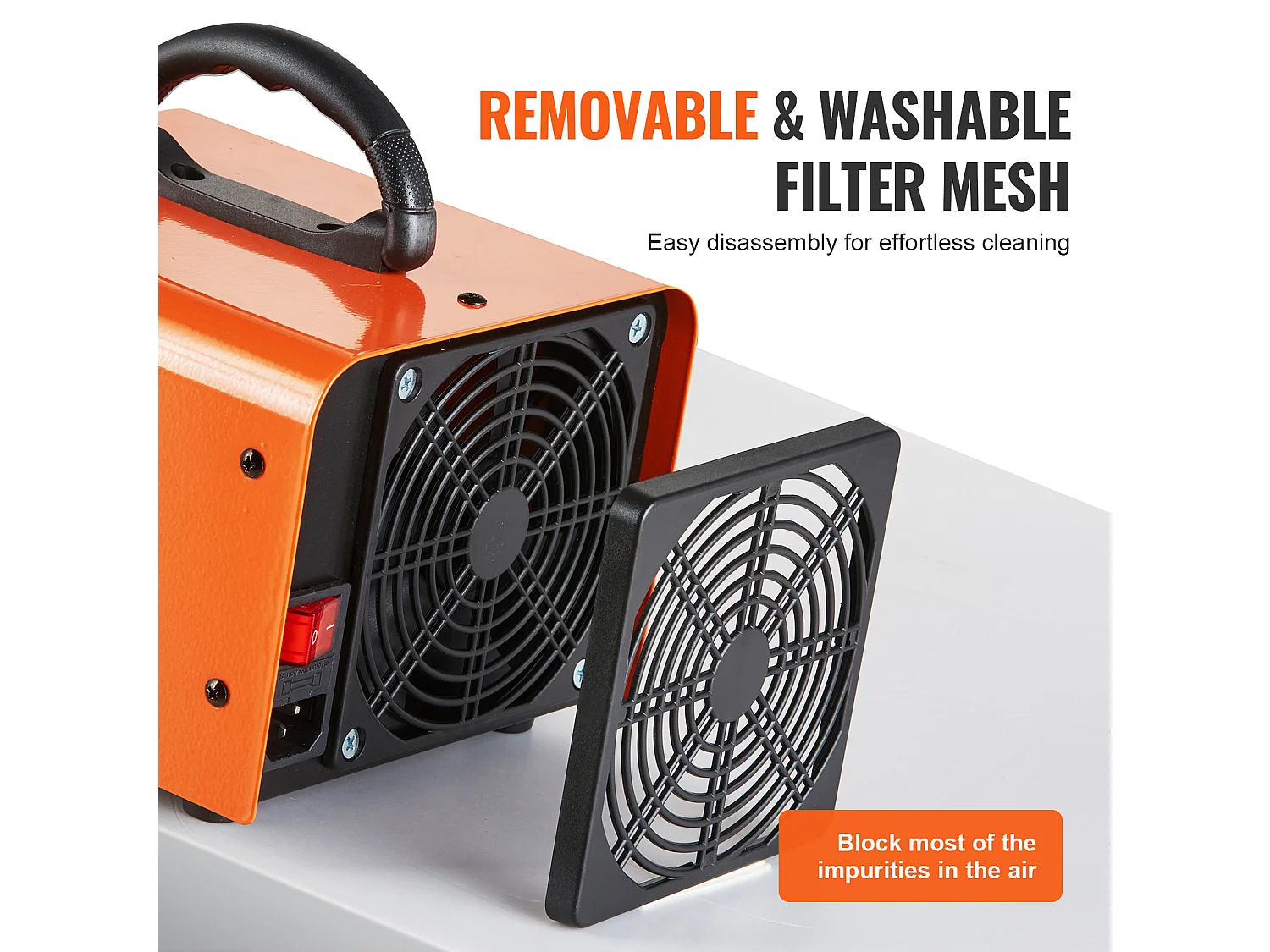 Générateur d'Ozone SucceBuy 12000 mg/h, Éliminateur d'Odeurs avec Minuterie de 0 à 120 Minutes