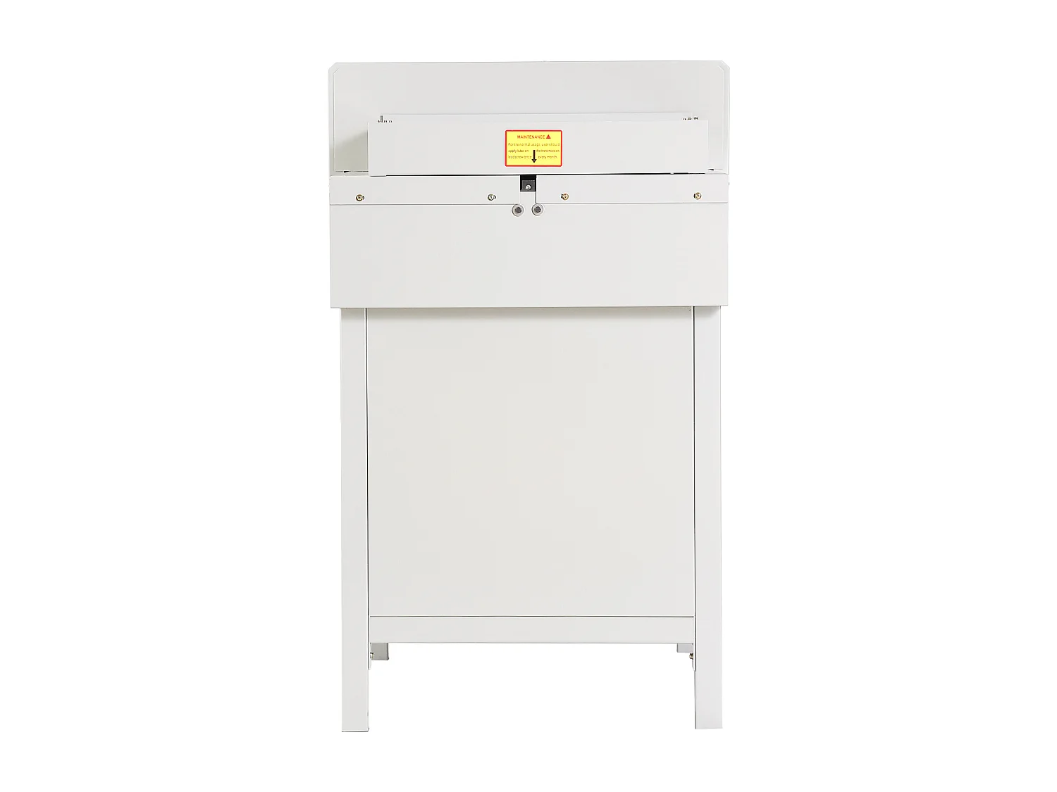 Solidny Elektryczny Nożnik do Papieru SucceBuy 450 mm, z Inteligentnym Panelu LCD, Pozycjonowaniem Świateł Podczerwieni, do Etykiet