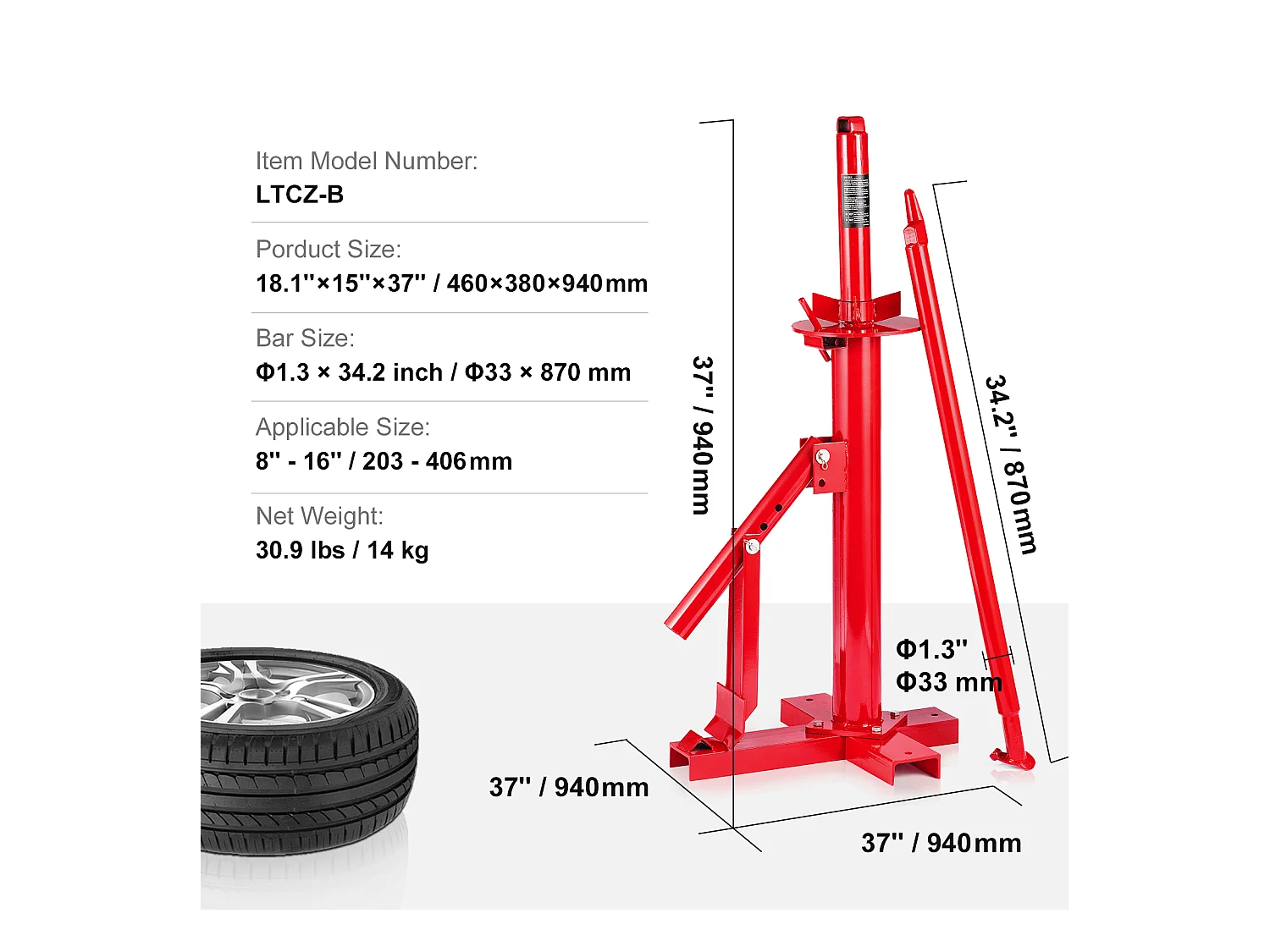 Cambiatubi SucceBuy, Manuale, Auto/Camion/Moto