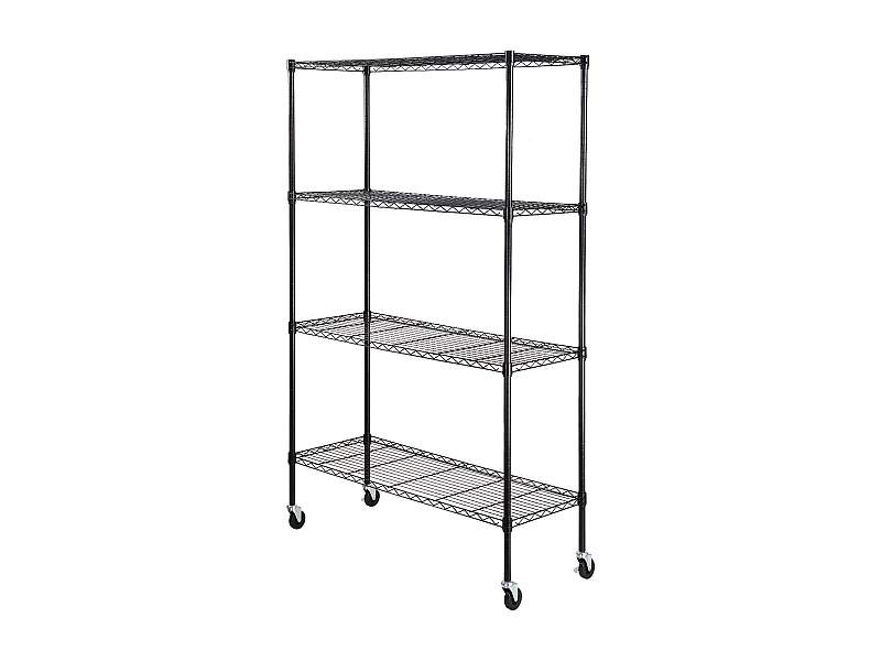 Regal SucceBuy Garagenregal, 4-stufiges Einstellbares Regalsystem, Traglast 318KG