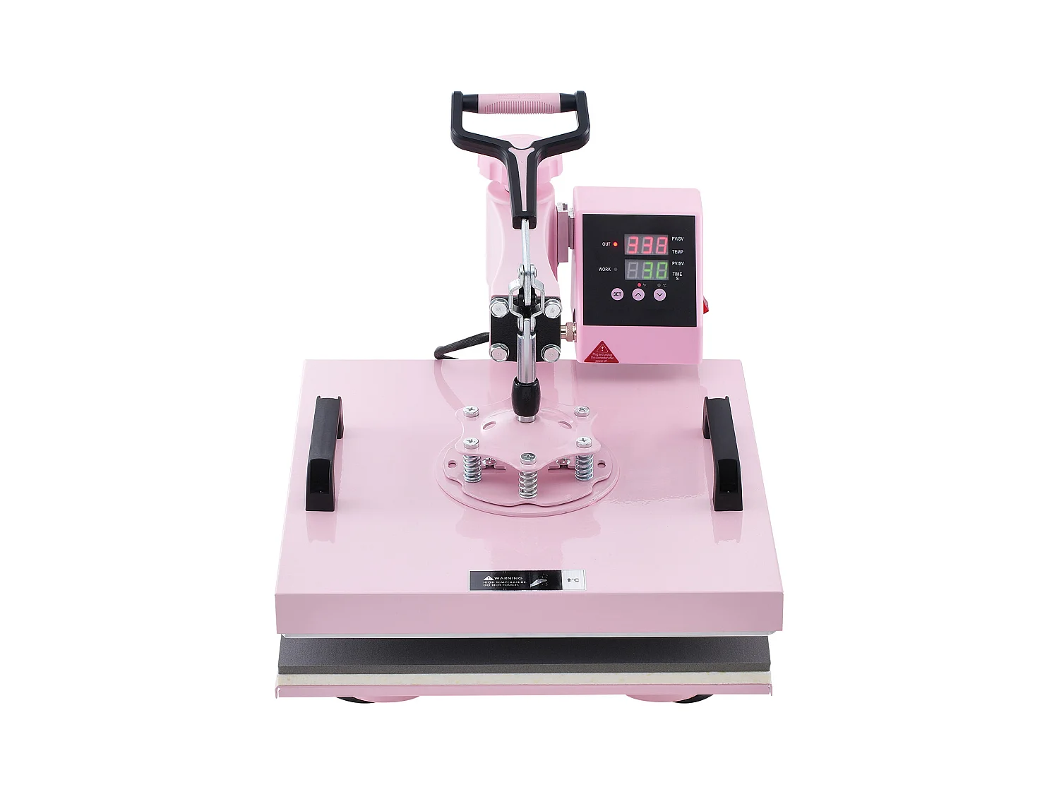 Presse à Chaud 5 en 1 SucceBuy avec Presse à Culbuteur de 850,5 g pour T-Shirts 38,1 x 38,1 cm