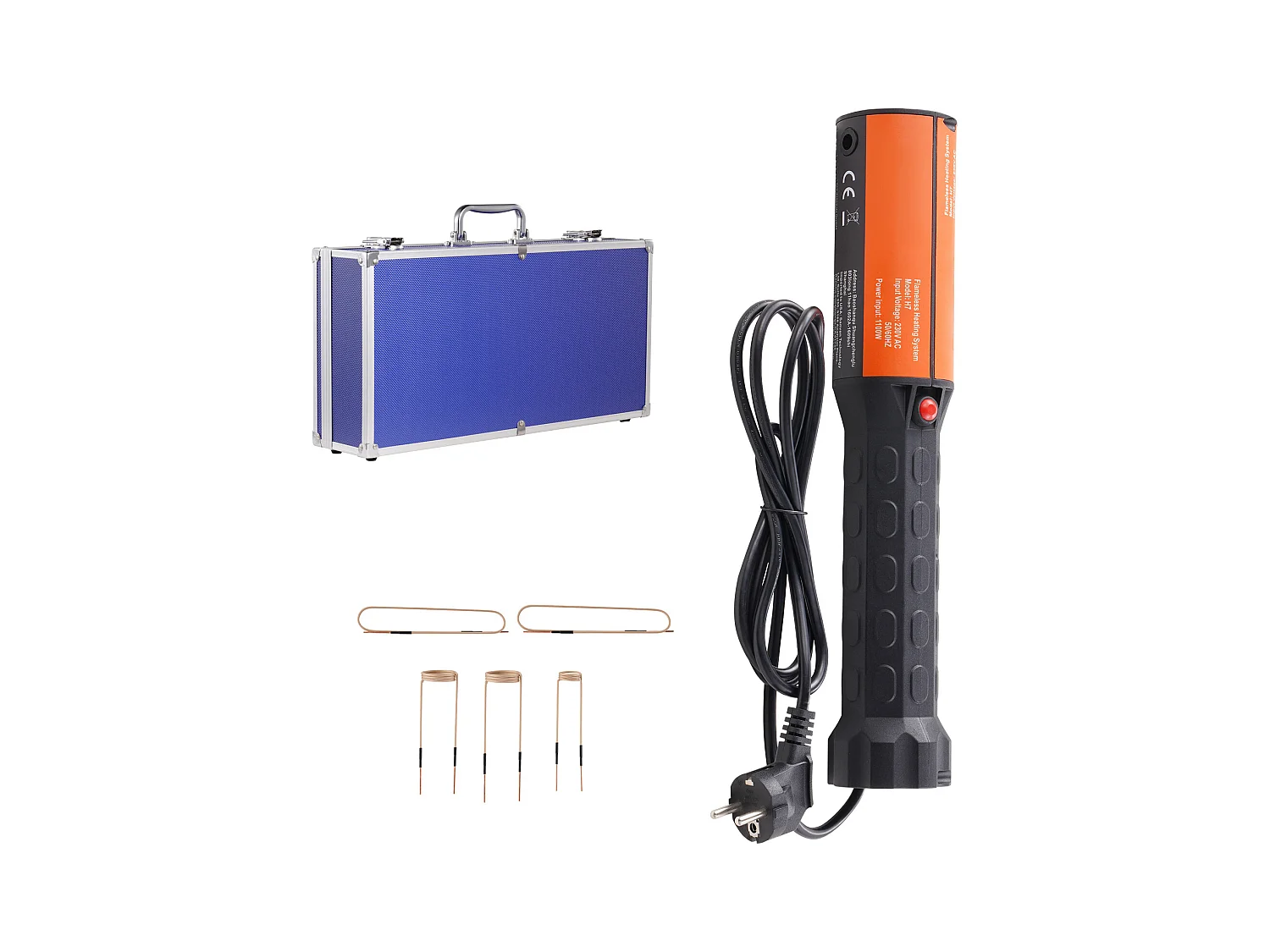 Magnetic Induction Heater Kit - Handheld SucceBuy 1000W, 8 Coils, 220V - Efficient Rusty Bolt and Nut Remover