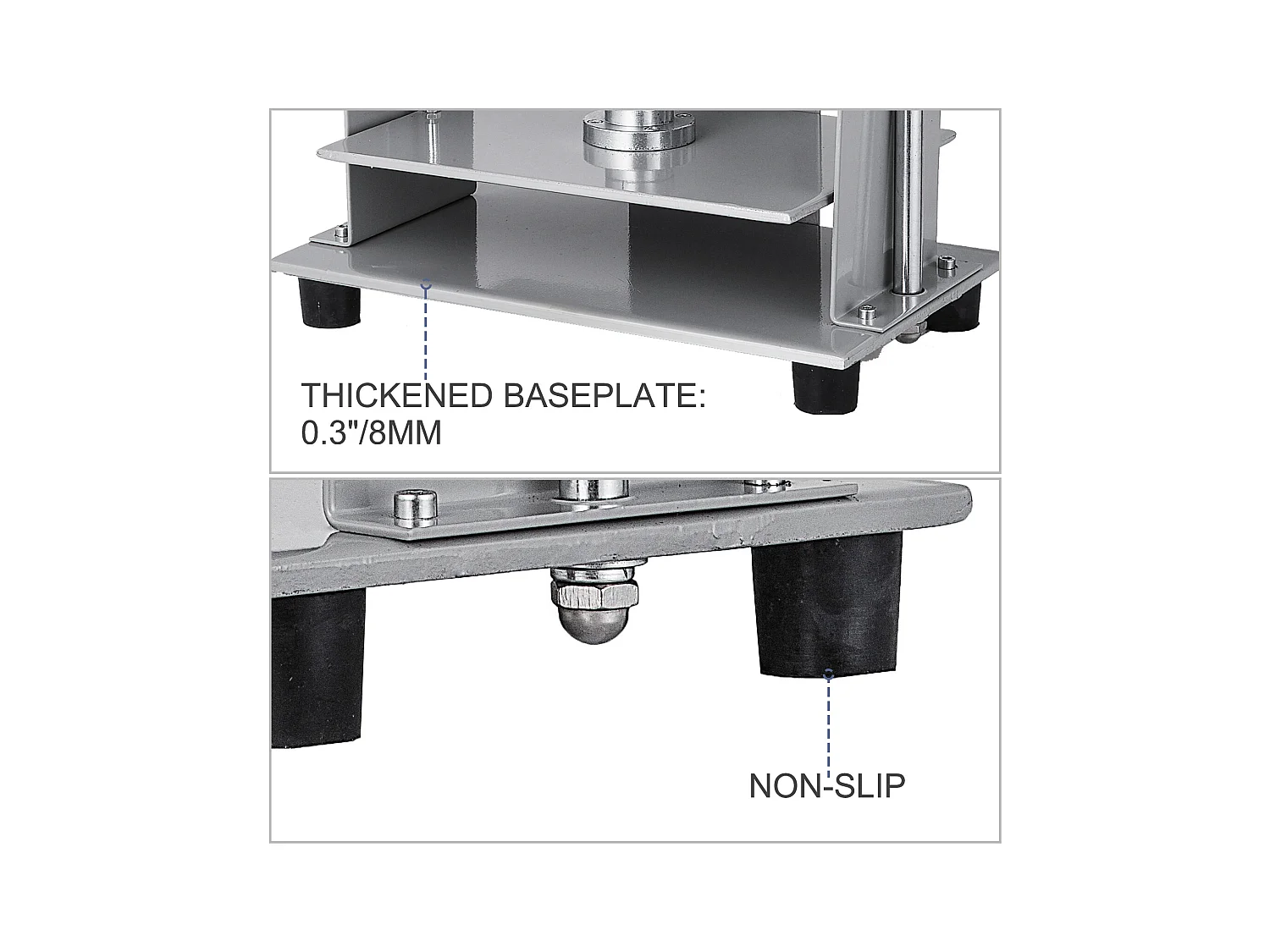 Staal Bindepresse SucceBuy, Formaat A4, 30,5 x 22 cm voor de Papierproductie, Eenvoudige Bediening, Kantoor