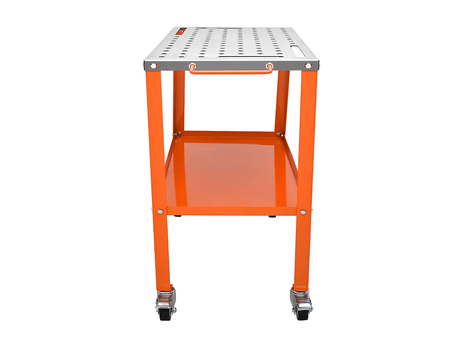 Table de Soudage en Acier SucceBuy 91,4 x 45,7 cm, Capacité de 544 kg, Établi Portable, pour Réparation Soudage Bricolage