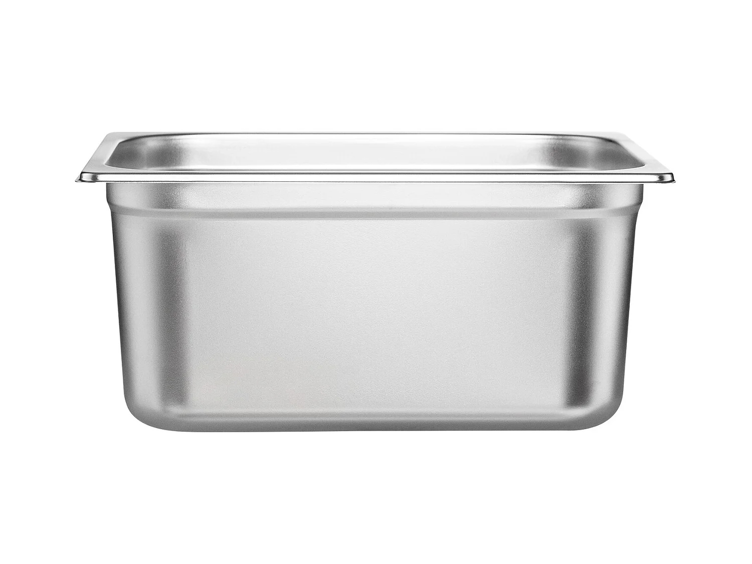 Flache Platte SucceBuy Set von 6 Hotelpfannen Standardgröße, Tiefe Edelstahlpfanne 15CM für Dampftisch