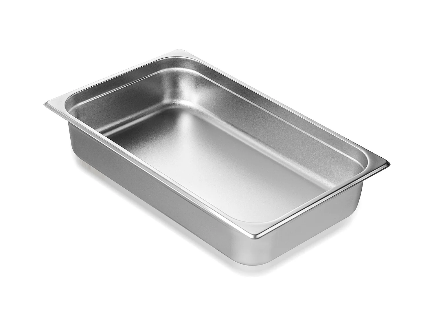 Assiette Plate SucceBuy Poêle à Vapeur Full Size Hotel Pan, en Acier Inoxydable, 10.2CM de Profondeur