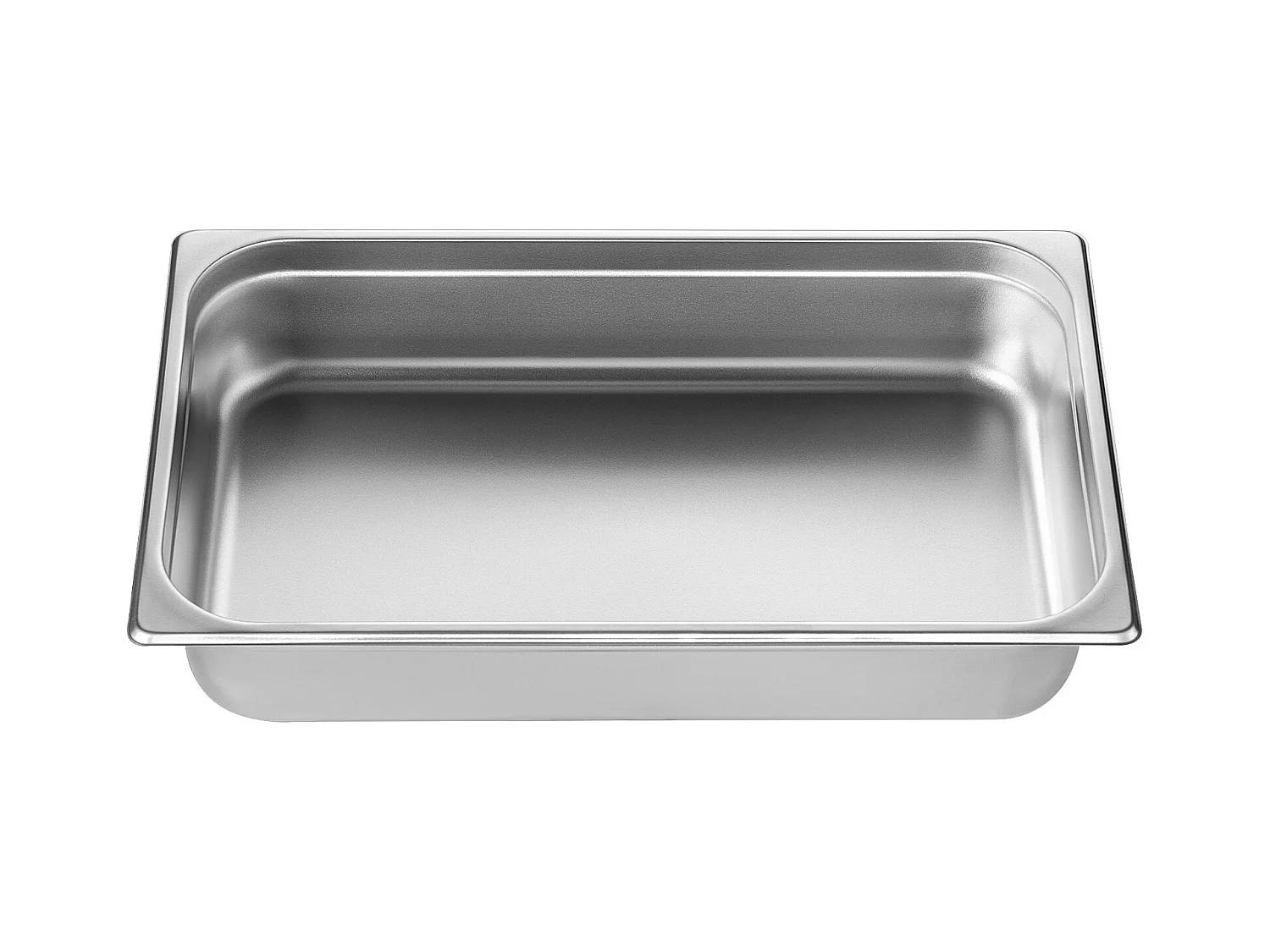 Assiette Plate SucceBuy Poêle à Vapeur Full Size Hotel Pan, en Acier Inoxydable, 10.2CM de Profondeur