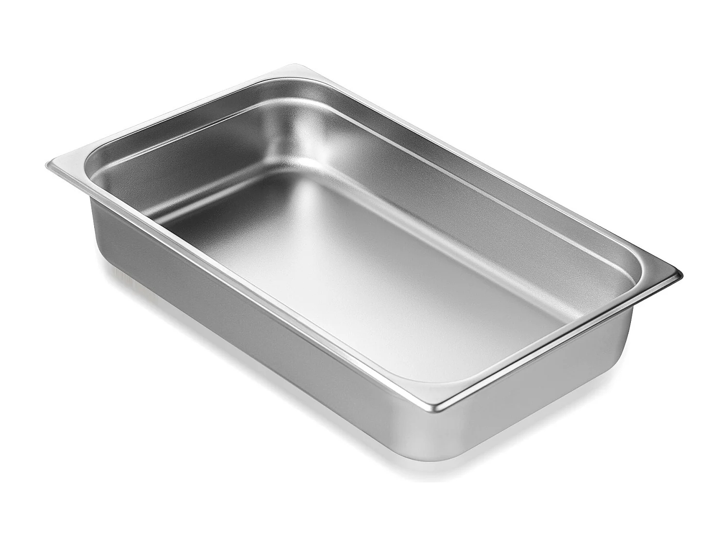 Assiette Plate SucceBuy Poêle à Vapeur Full Size Hotel Pan, en Acier Inoxydable, 10.2CM de Profondeur