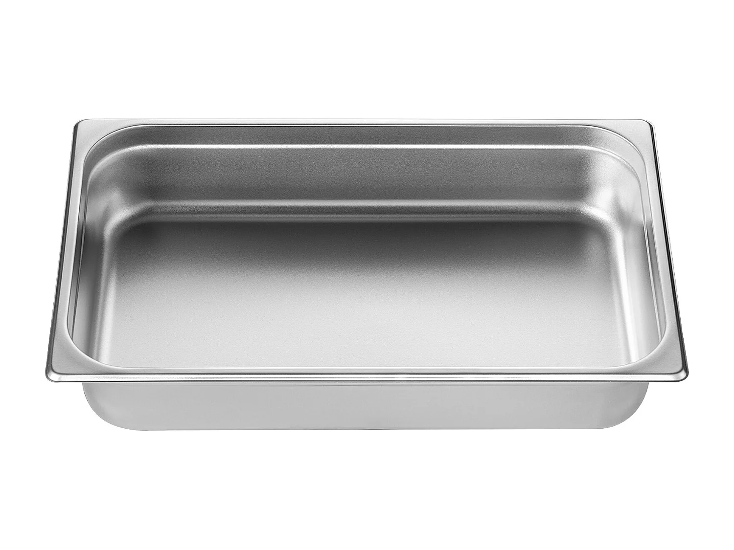 Assiette Plate SucceBuy Poêle à Vapeur Full Size Hotel Pan, en Acier Inoxydable, 10.2CM de Profondeur