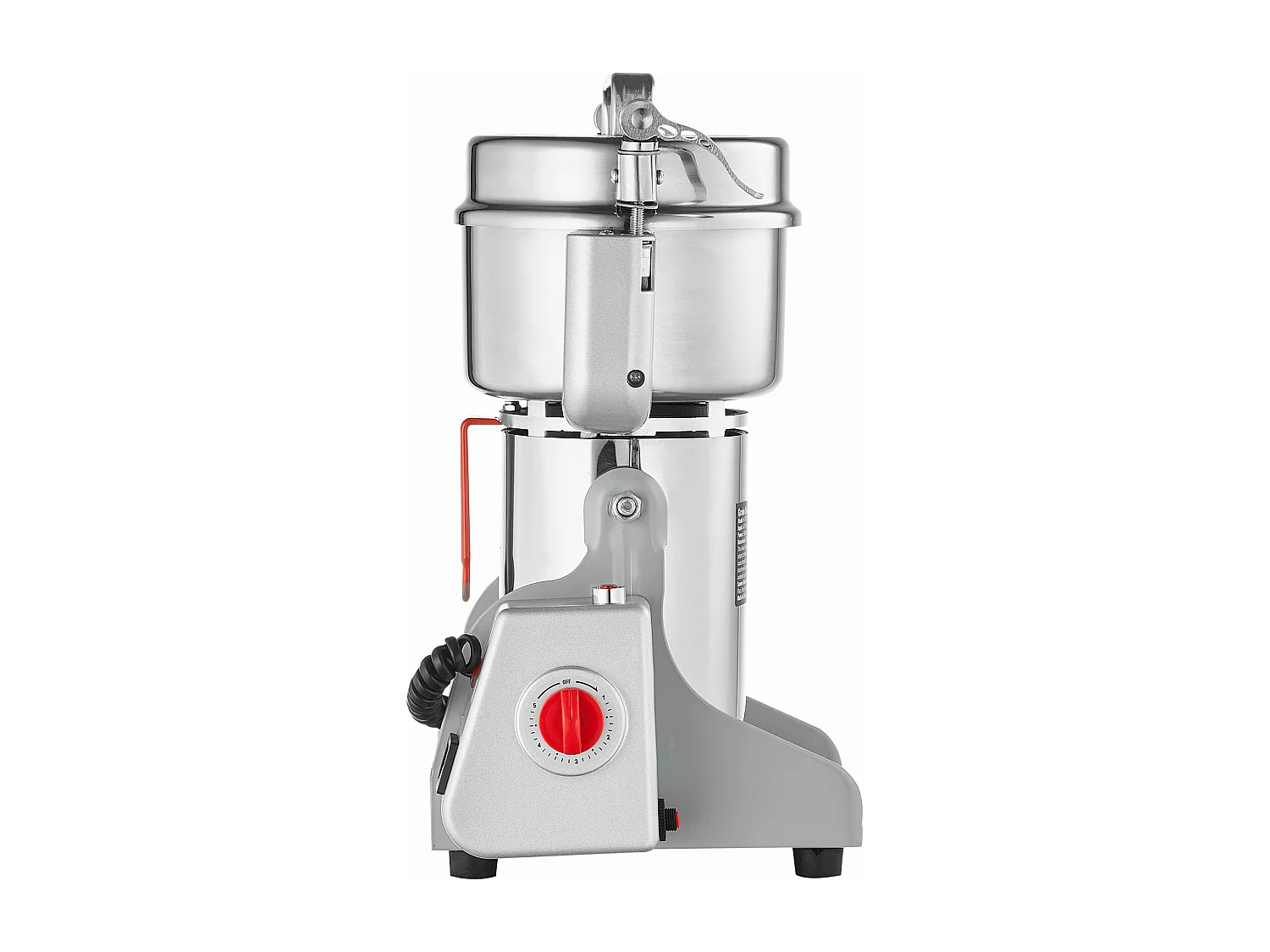 Molinillo SucceBuy Molino Eléctrico para Granos 500 g, Molino Comercial de Especias a Alta Velocidad