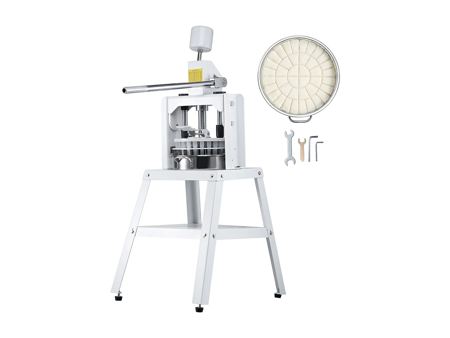 Diviseuse de Pâte Manuel SucceBuy 40 Pièces, Machine à Pain en Acier Inoxydable, pour Boulangerie, Restaurant, Commercial