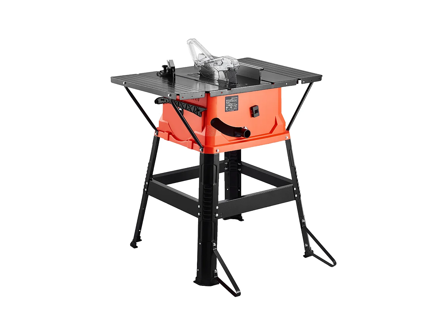 Tarcza do Stolu SucceBuy z Wsparciem, Tarcza do Stolu z Kompaktowym Przenośnym Wsparciem, 254 mm, 1800 W, Przenośna, do Produkcji Mebli Stolarstwo