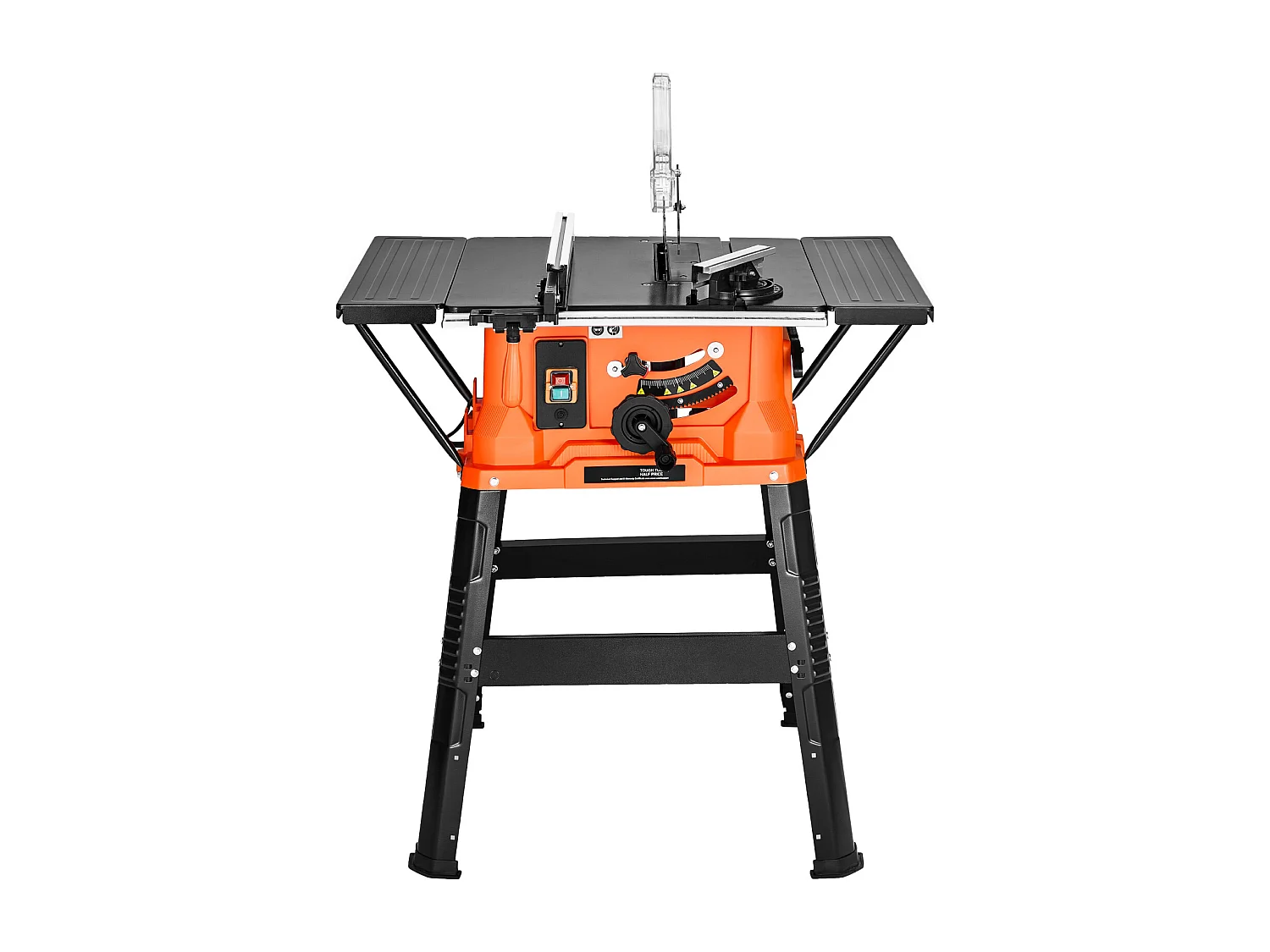 Scie à Table SucceBuy avec Soutien, Scie à Table avec Support Compacte Portable, 254 mm, 1800 W, Portable, pour Fabrication Meubles Menuiserie