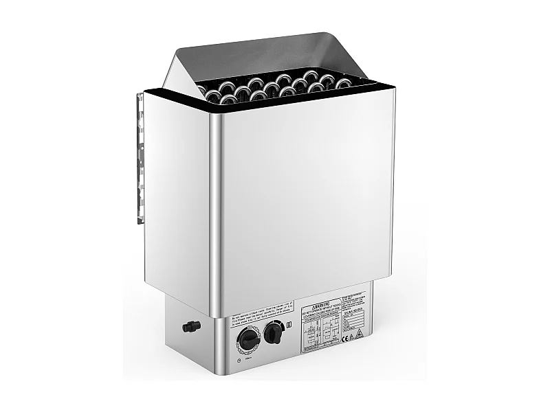 Poêle de Sauna SucceBuy Chauffe - Sauna Électrique 9KW, Contrôle Interne Humide et Sec pour Pièce de 9 à 13 m³