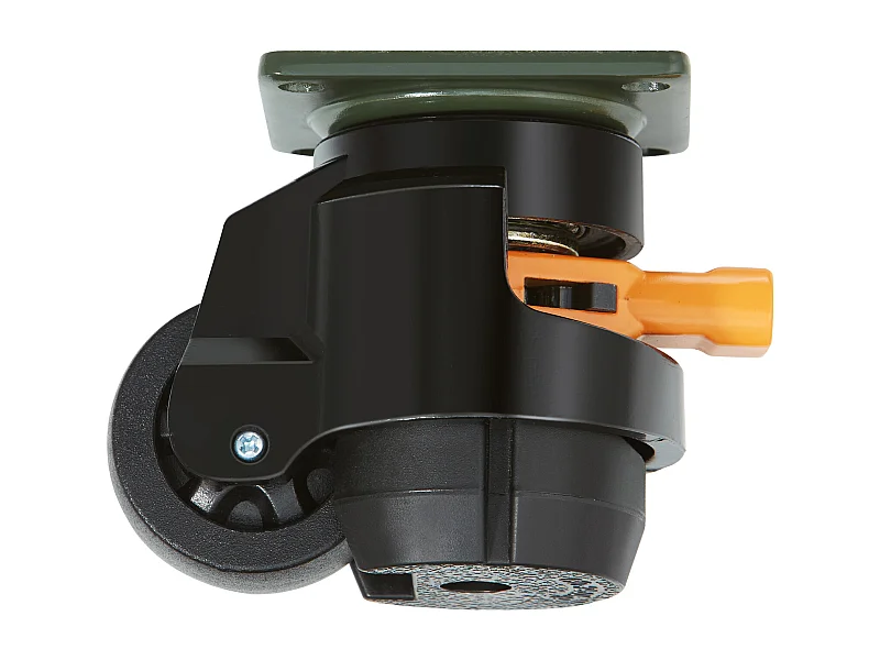 Ruedas para Silla SucceBuy, Ruedas para Muebles Placa de Nailon Ajustable, 498 kg ,Juego de 4