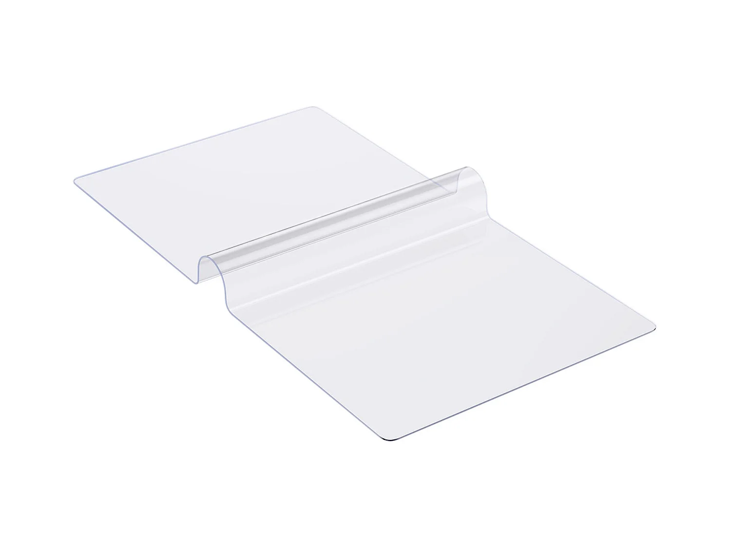 Tovaglia SucceBuy Protezione da Tavolo in PVC, 61 X 122 CM, Sottopiatto in Plastica Trasparente, 0.2CM di Spessore