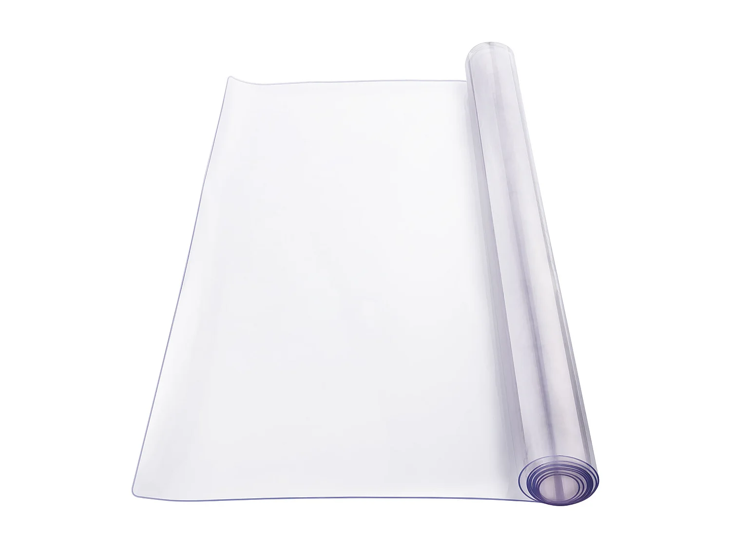 Tovaglia SucceBuy Protezione da Tavolo in PVC 102 X 152 CM, Plastica Trasparente, 0.2CM di Spessore