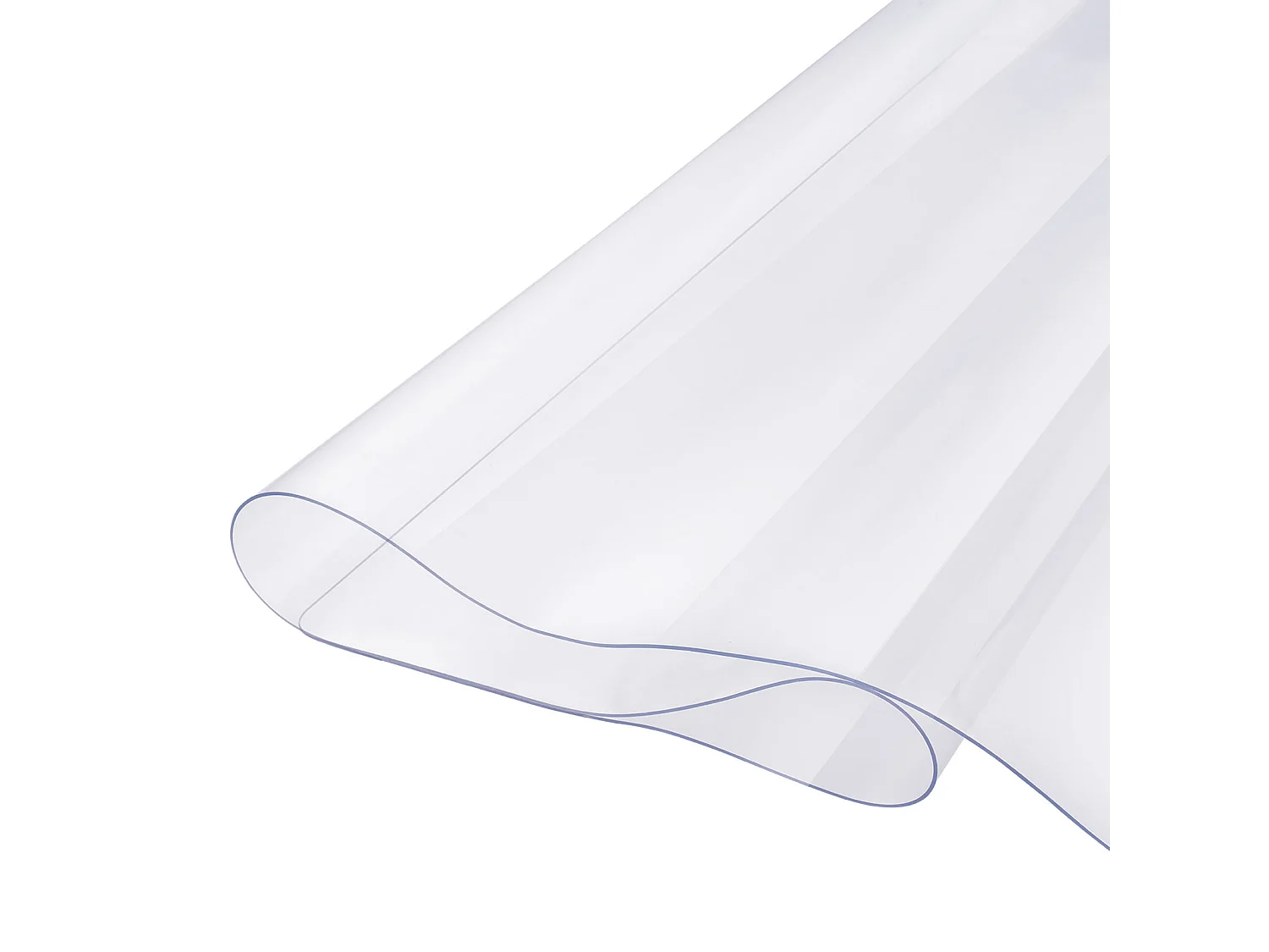 Tafelkleed SucceBuy Tafelsbescherming van PVC, 91 X 122 CM, Transparant Plastic Bureaupad, 0.15CM Dikte