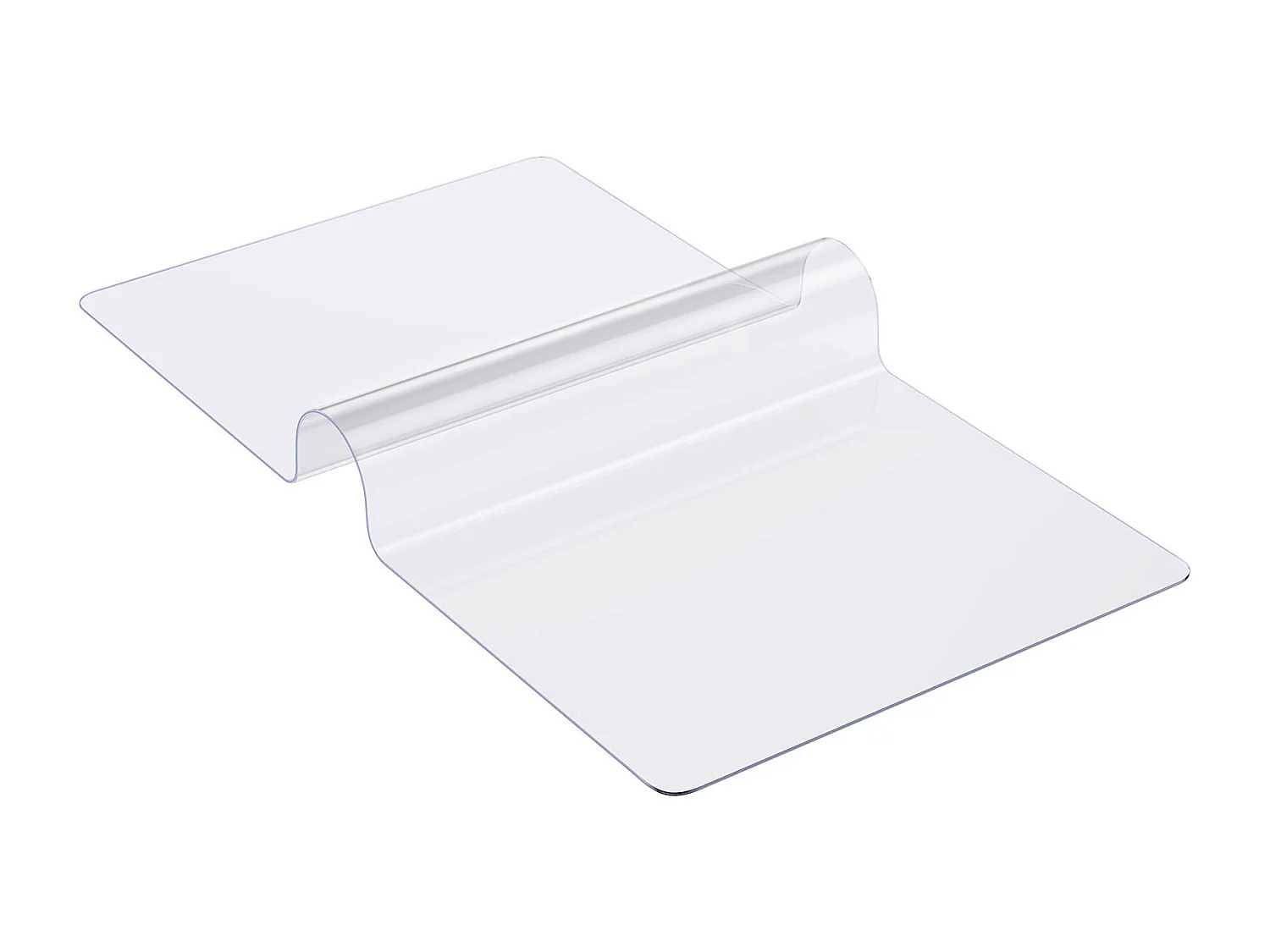 Nappe SucceBuy Protection de Table en PVC, 91 X 122 CM, Tapis de Bureau en Plastique Transparent, 0.15CM D'Épaisseur