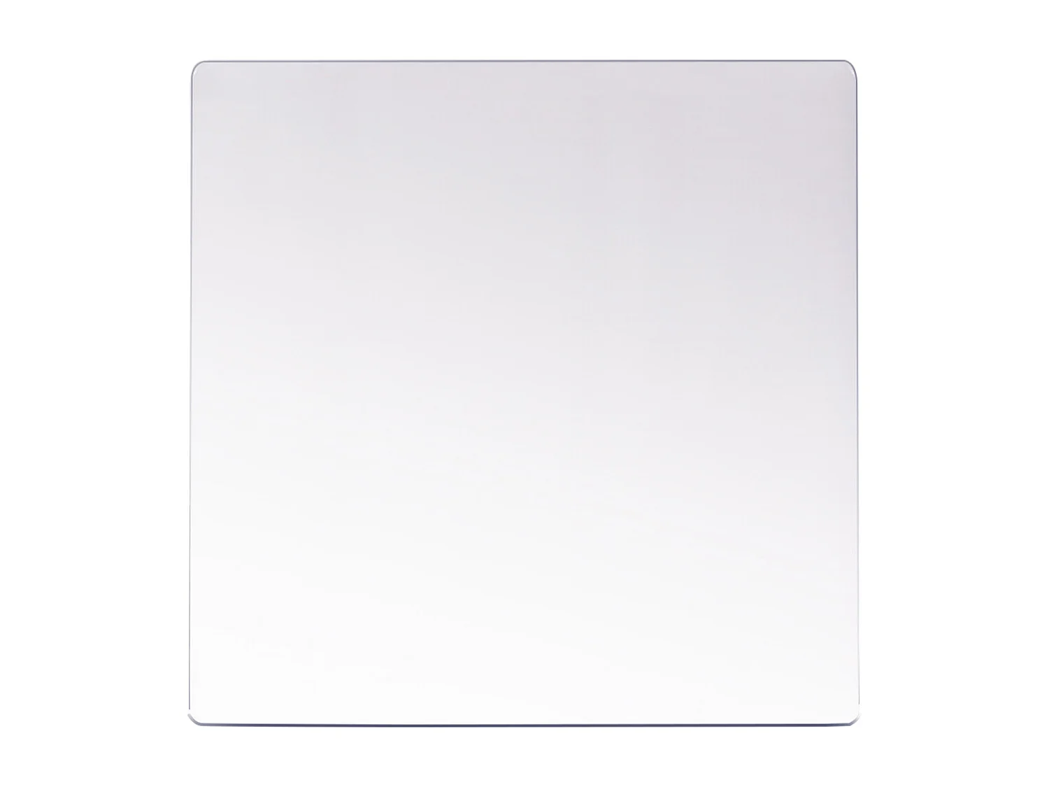 Mantel SucceBuy Protetor de Mesa em PVC 30 X 30 CM, Protetor de Escritório em Plástico Transparente 0.15CM de Espessura