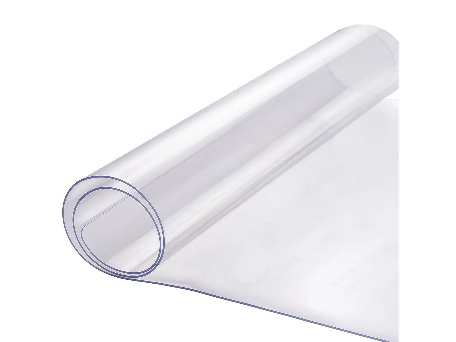 Tovaglia SucceBuy Protezione da Tavolo in PVC, 41 X 81 CM, Sottopiatto in Plastica Trasparente, 0.15CM di Spessore