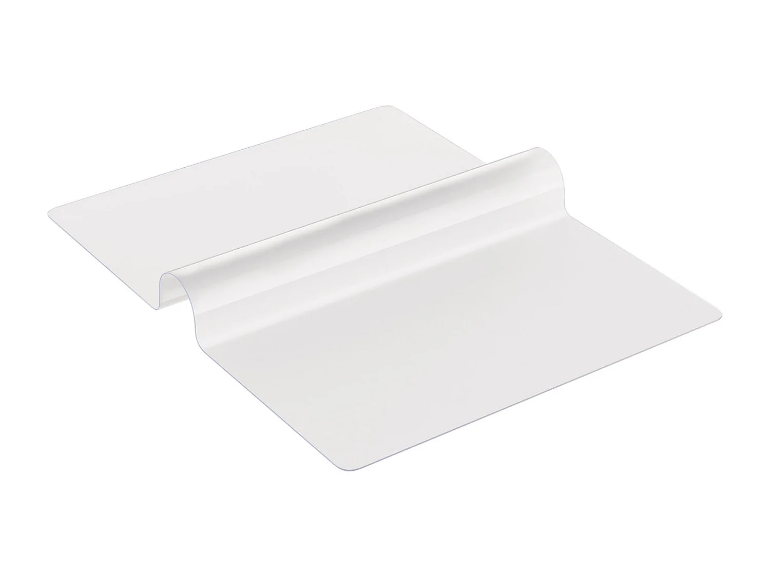 Nappe SucceBuy Protection de Table en PVC 107 X 152 CM, Protection de Bureau Givrée de 0.15CM D'Épaisseur