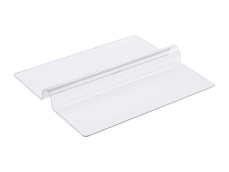 Tovaglia SucceBuy Protettore da Tavolo in PVC 137 X 137 CM, Protettore da Scrivania in Plastica Trasparente 0.2CM di Spessore