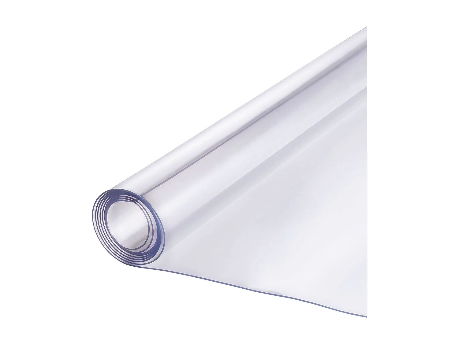 Nappe SucceBuy Tapis de Bureau en PVC Transparent de 102 X 152 CM, Épaisseur de 0.15CM